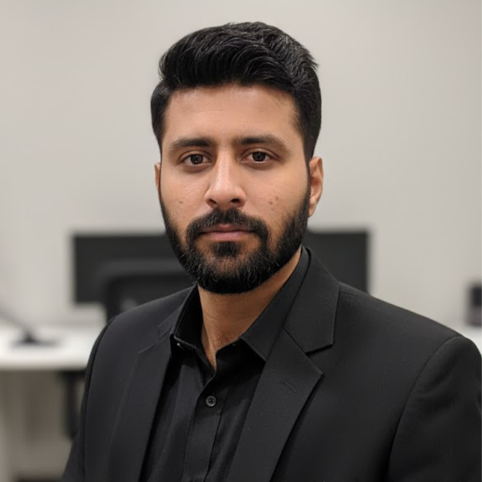Portrait of Abdullah Sheikh, Student Coordinator at Capricorn Education